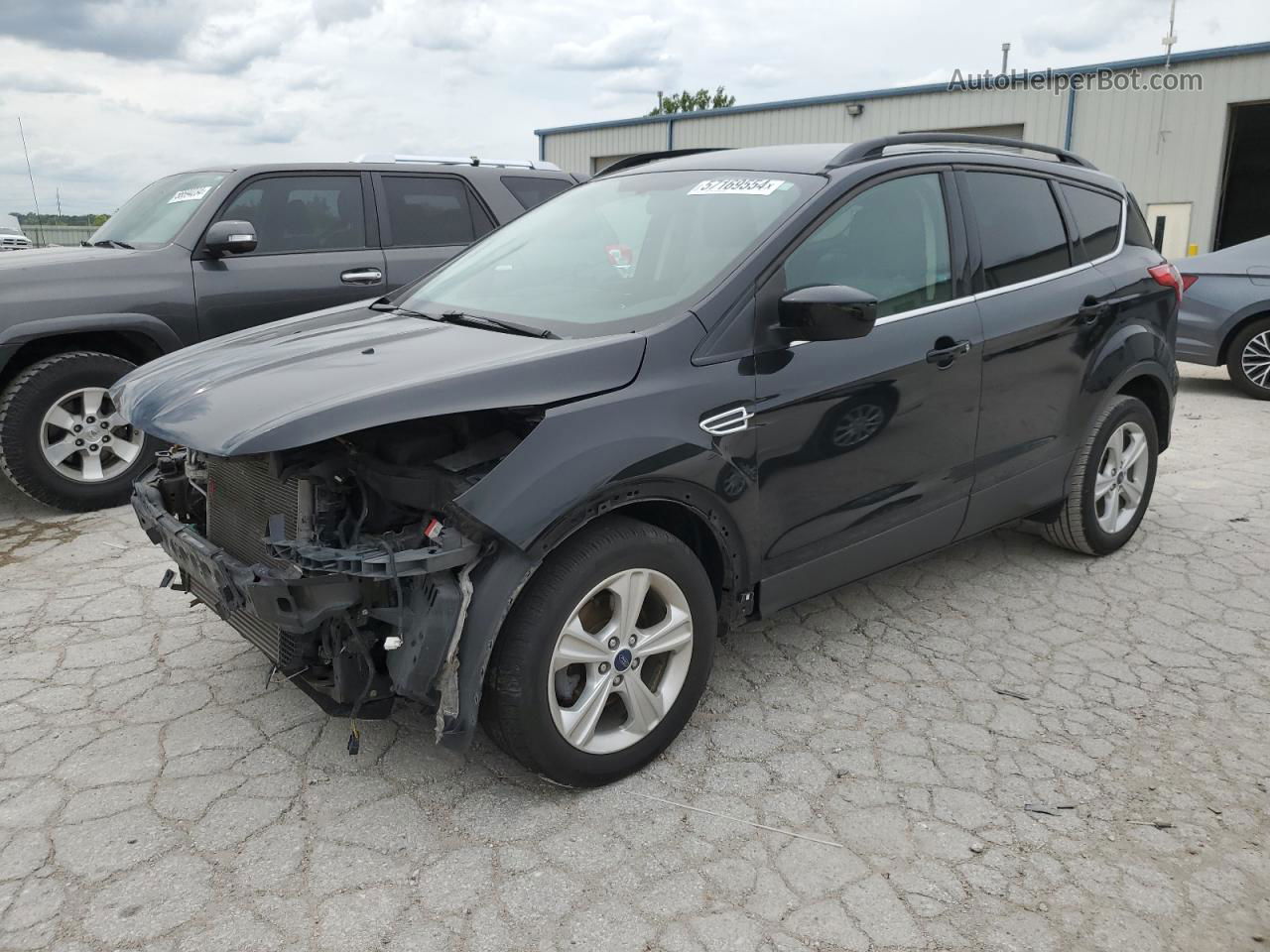 2016 Ford Escape Se Black vin: 1FMCU0GX4GUB40944