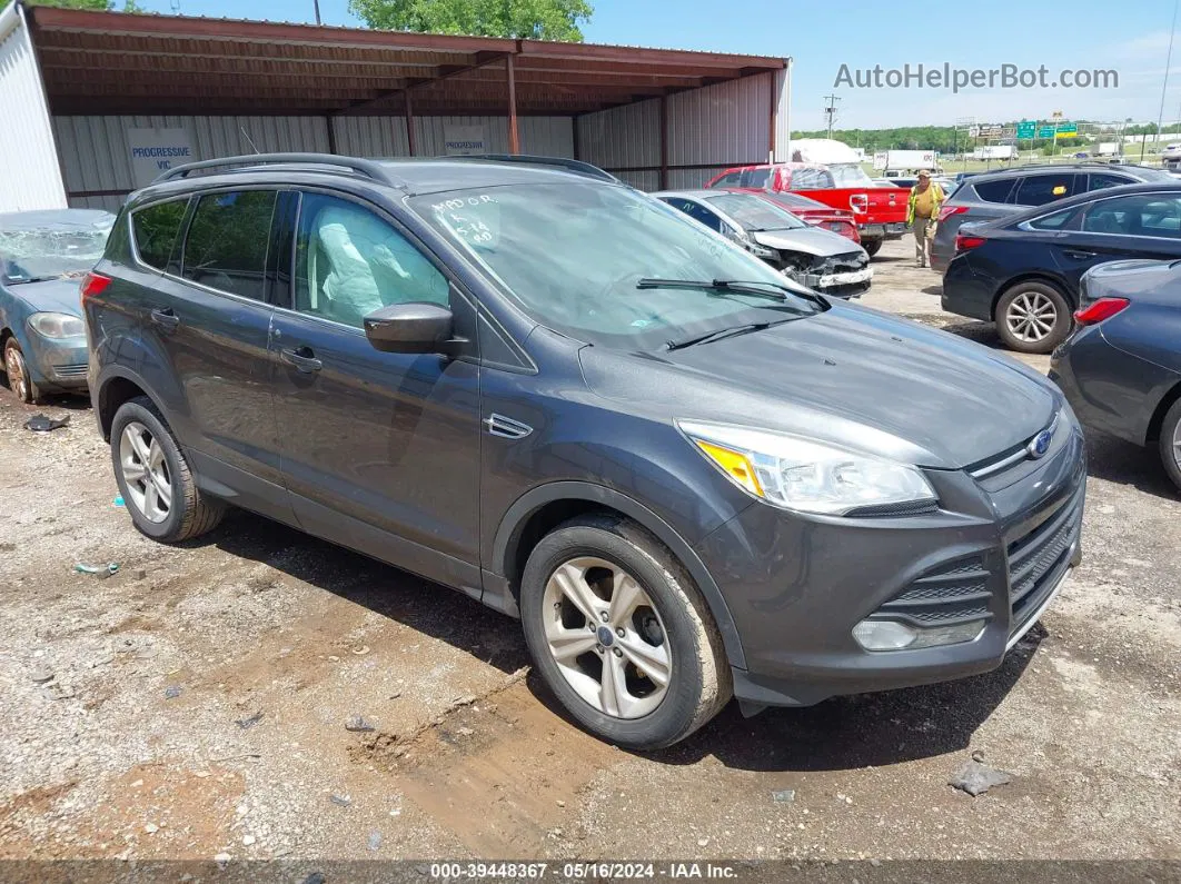 2016 Ford Escape Se Gray vin: 1FMCU0GX4GUC23676