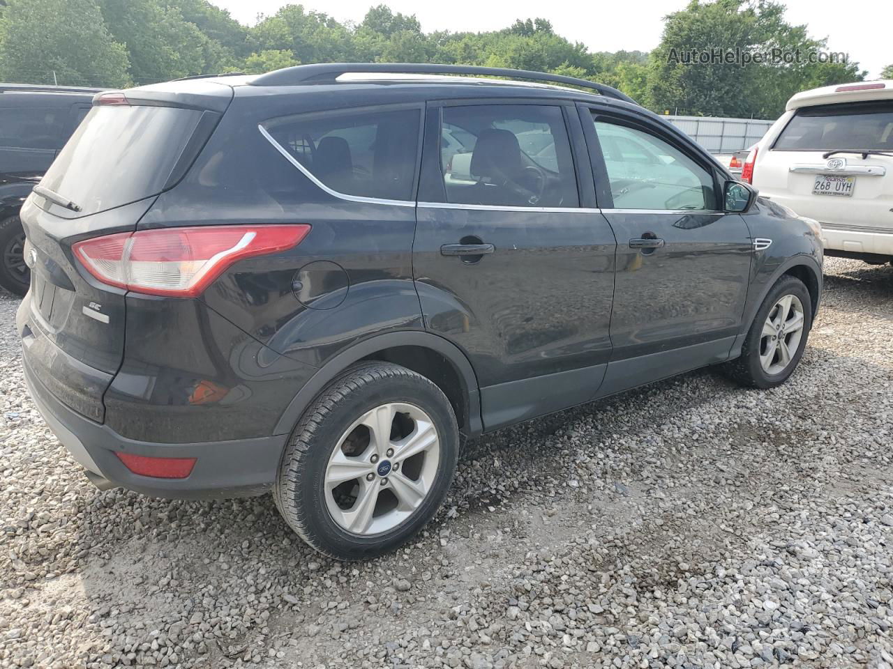 2016 Ford Escape Se Black vin: 1FMCU0GX4GUC62106