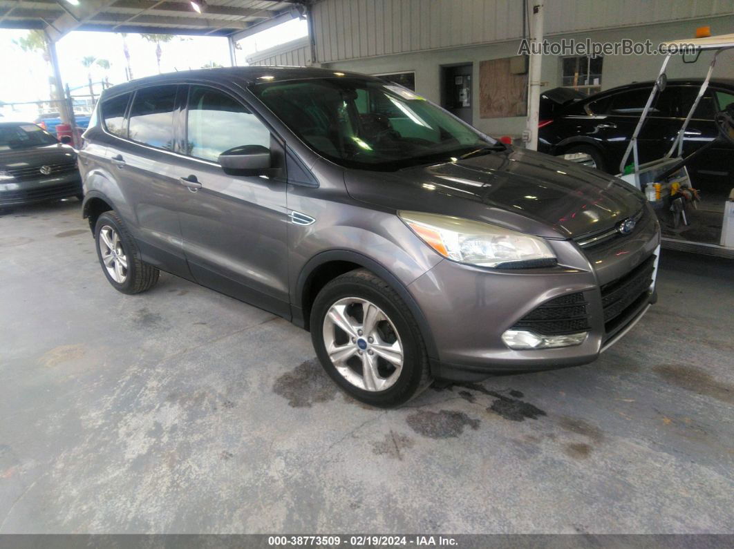 2013 Ford Escape Se Gray vin: 1FMCU0GX5DUB85399