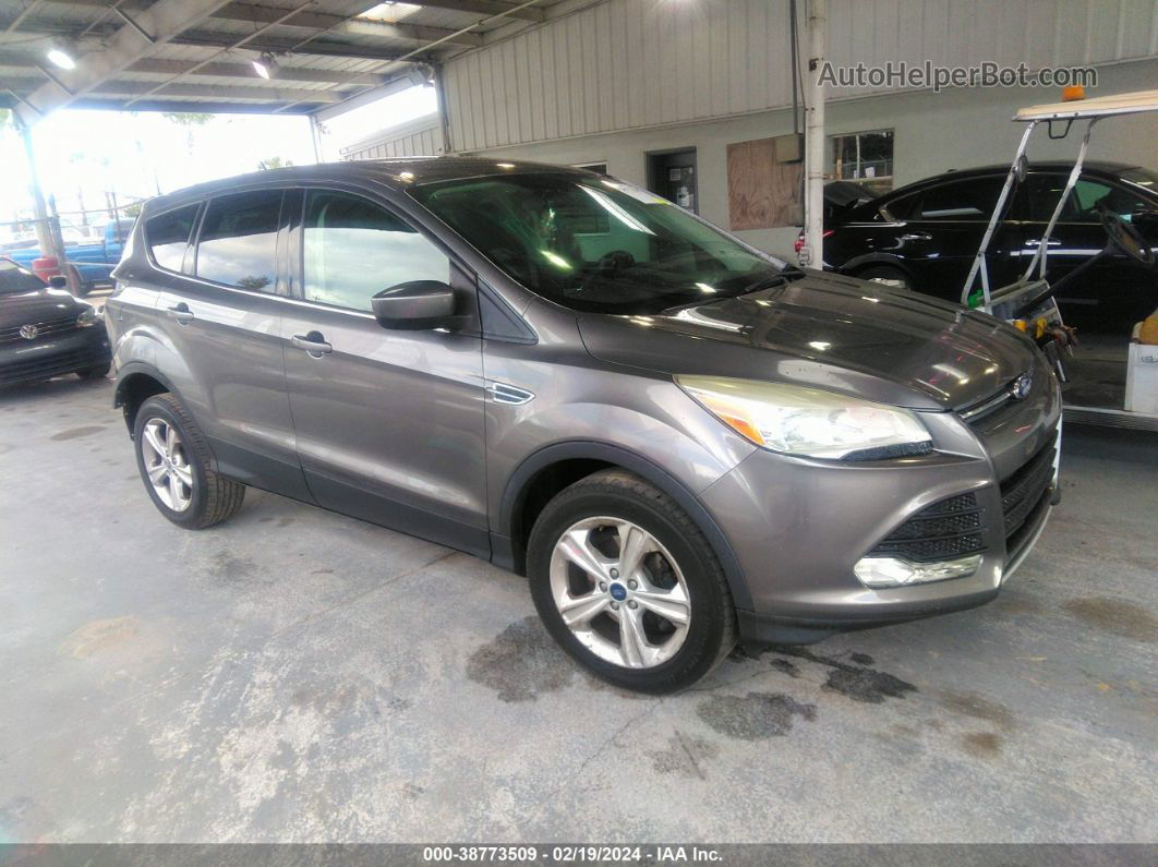 2013 Ford Escape Se Gray vin: 1FMCU0GX5DUB85399