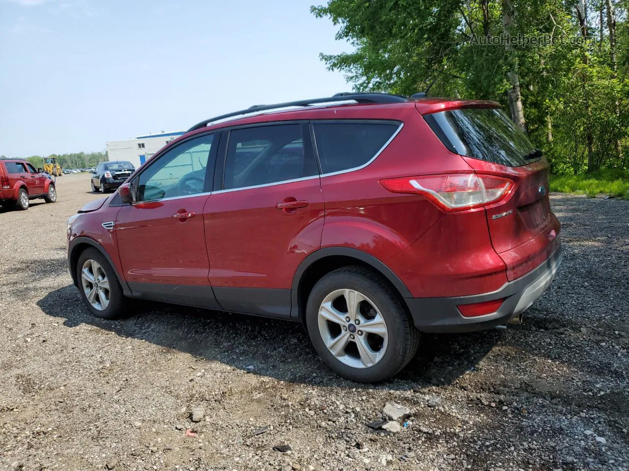 2013 Ford Escape Se Red vin: 1FMCU0GX5DUC64510