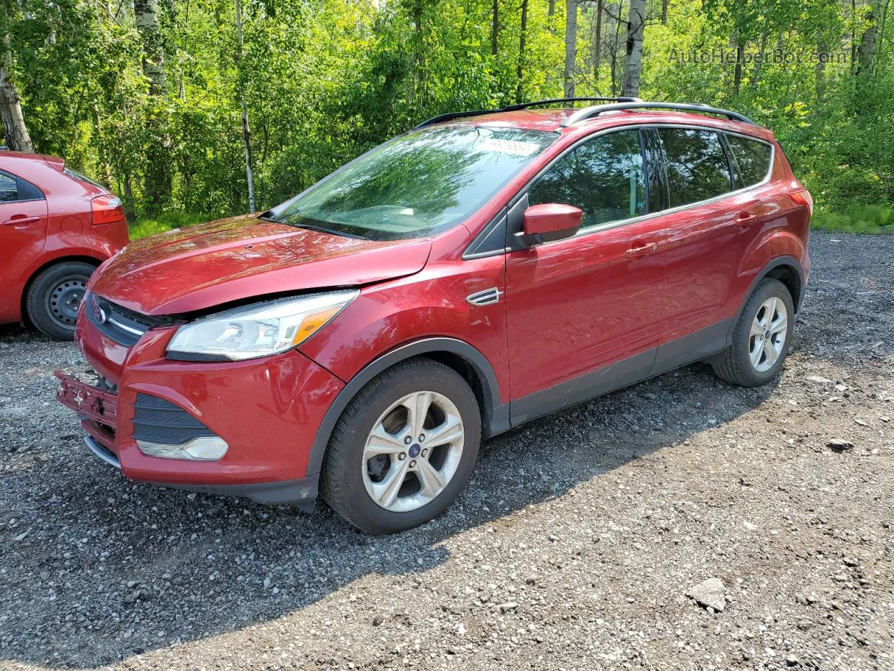 2013 Ford Escape Se Красный vin: 1FMCU0GX5DUC64510