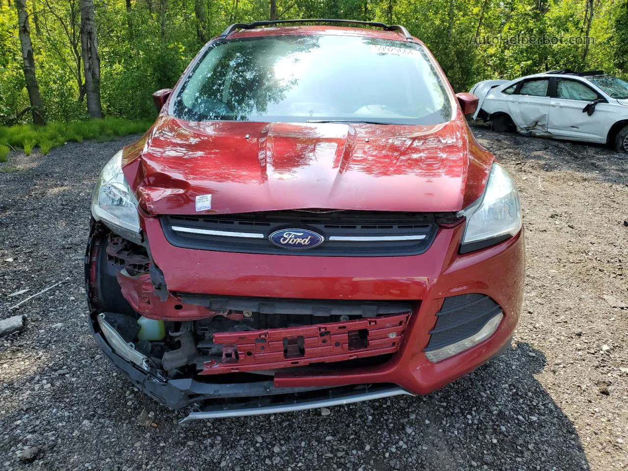 2013 Ford Escape Se Красный vin: 1FMCU0GX5DUC64510