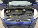 2013 Ford Escape Se Blue vin: 1FMCU0GX5DUD33745