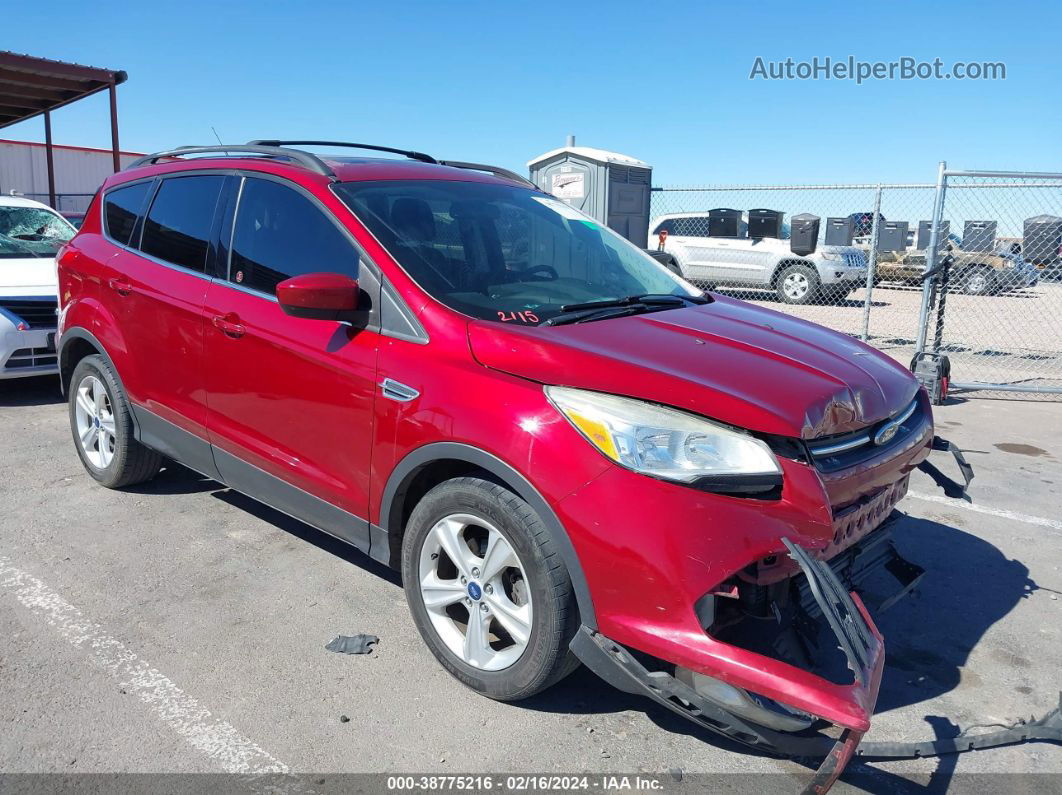 2013 Ford Escape Se Red vin: 1FMCU0GX5DUD45135