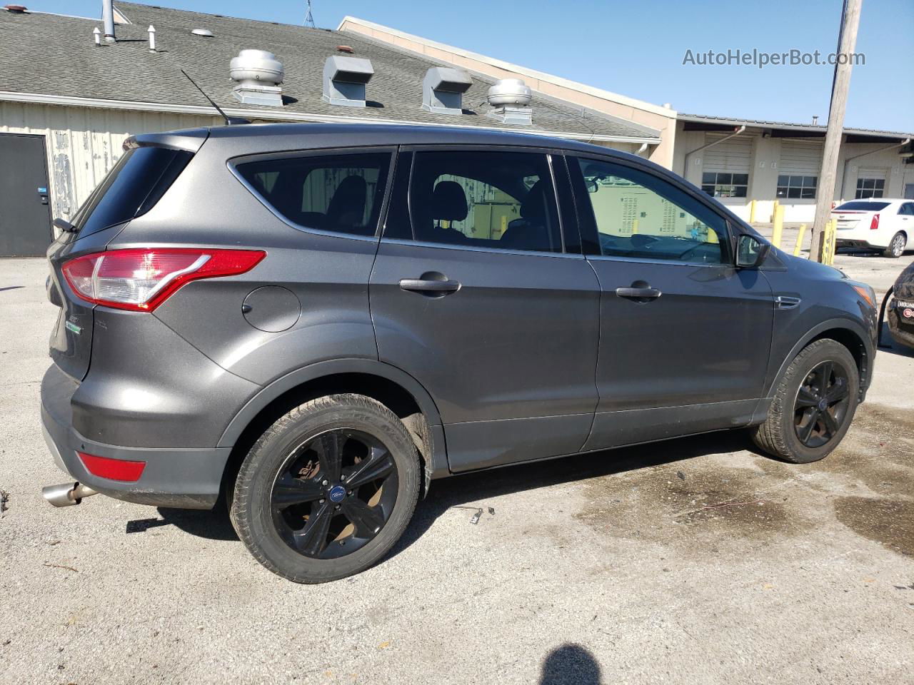 2014 Ford Escape Se Gray vin: 1FMCU0GX5EUC08858