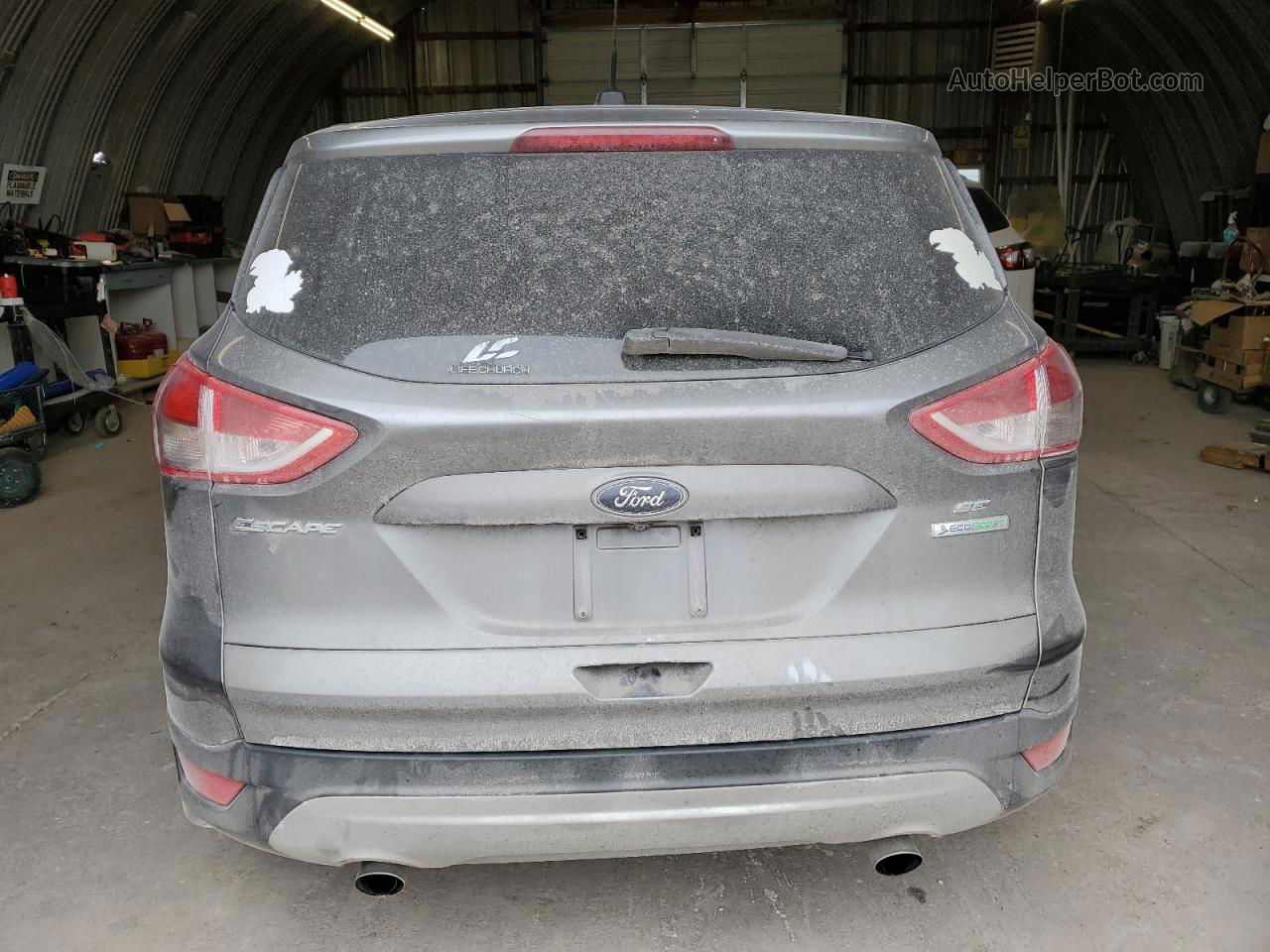 2014 Ford Escape Se Charcoal vin: 1FMCU0GX5EUC30097