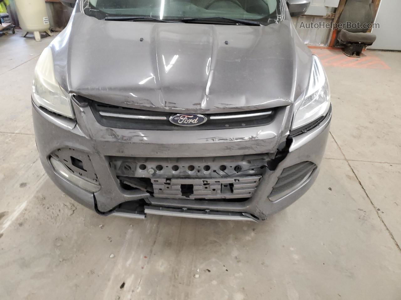 2014 Ford Escape Se Charcoal vin: 1FMCU0GX5EUC30097