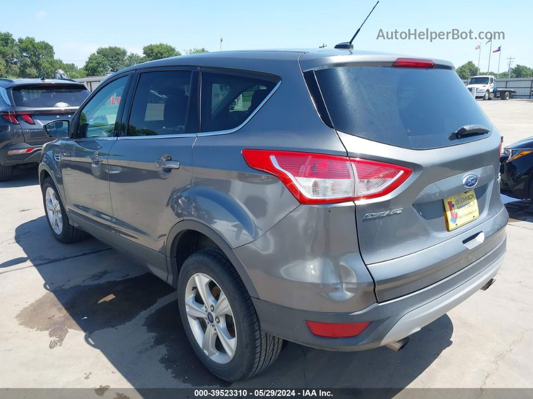 2014 Ford Escape Se Gray vin: 1FMCU0GX5EUC43819