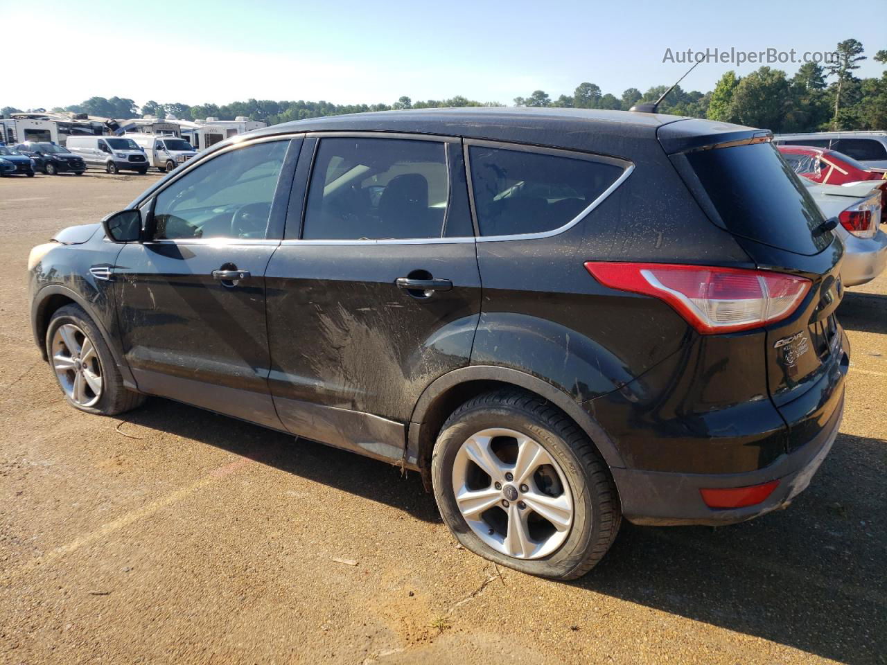 2014 Ford Escape Se Black vin: 1FMCU0GX5EUD71915