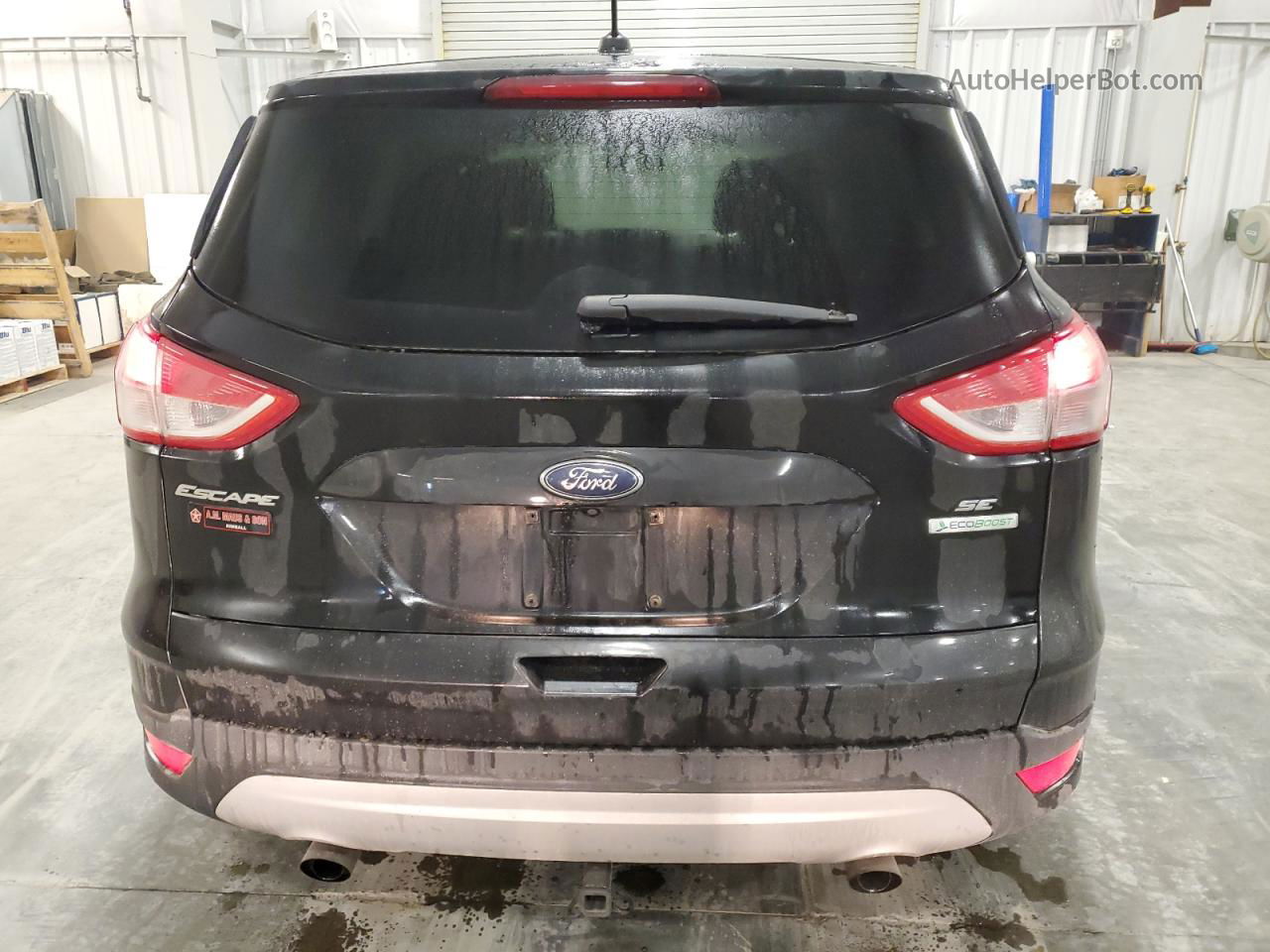 2014 Ford Escape Se Black vin: 1FMCU0GX5EUD78282