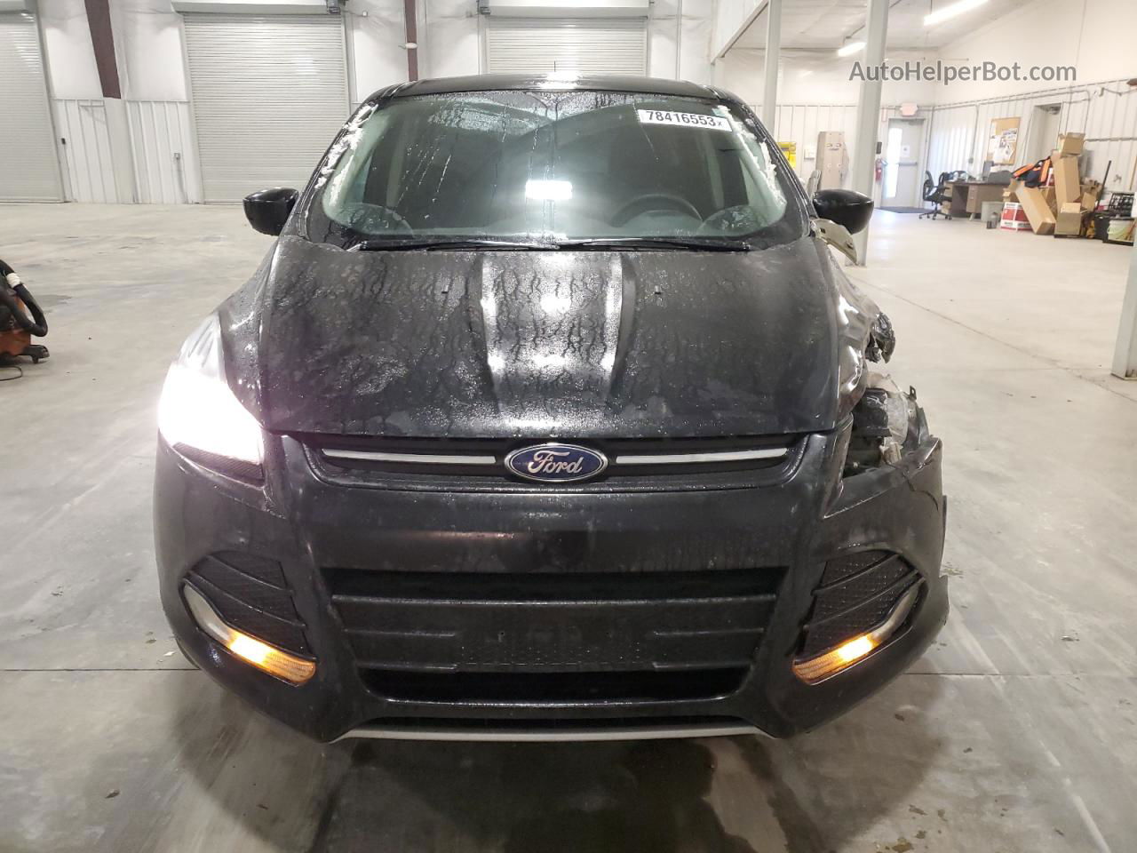 2014 Ford Escape Se Black vin: 1FMCU0GX5EUD78282