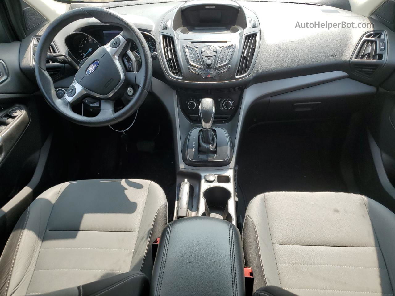 2014 Ford Escape Se Белый vin: 1FMCU0GX5EUD87757