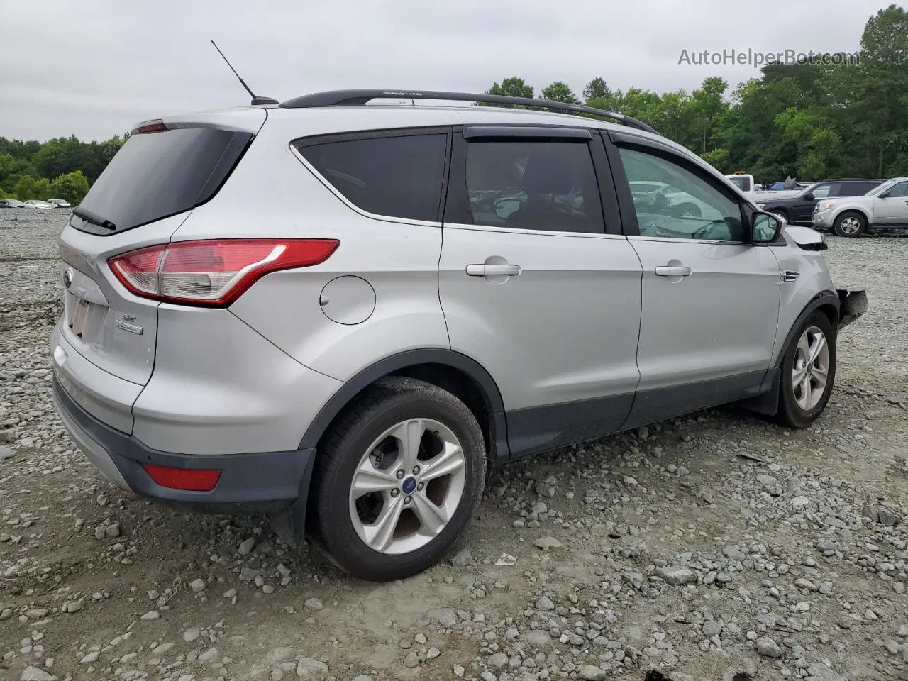 2014 Ford Escape Se Silver vin: 1FMCU0GX5EUE20899