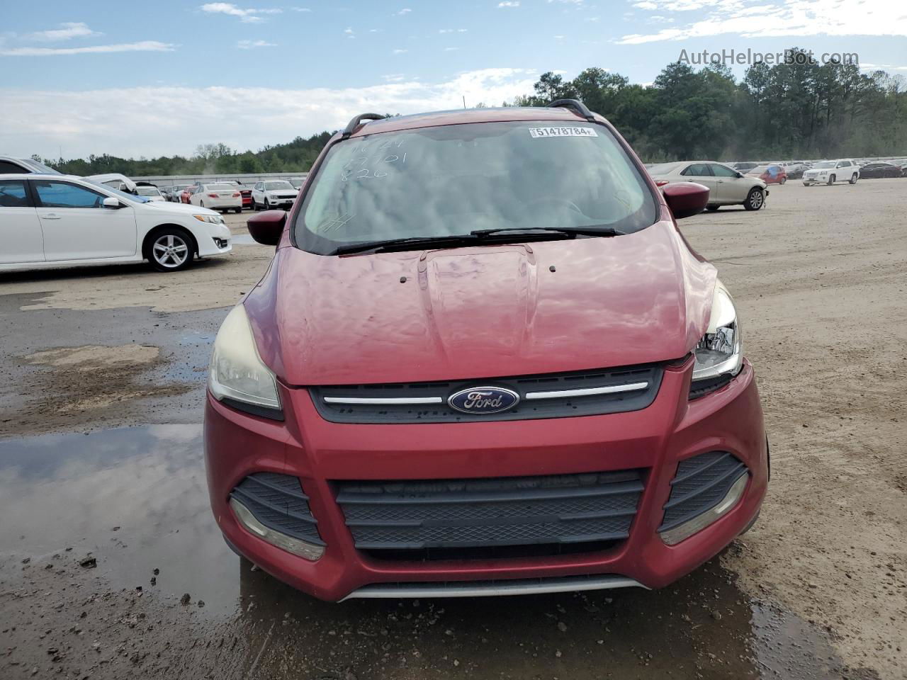 2014 Ford Escape Se Burgundy vin: 1FMCU0GX5EUE32826