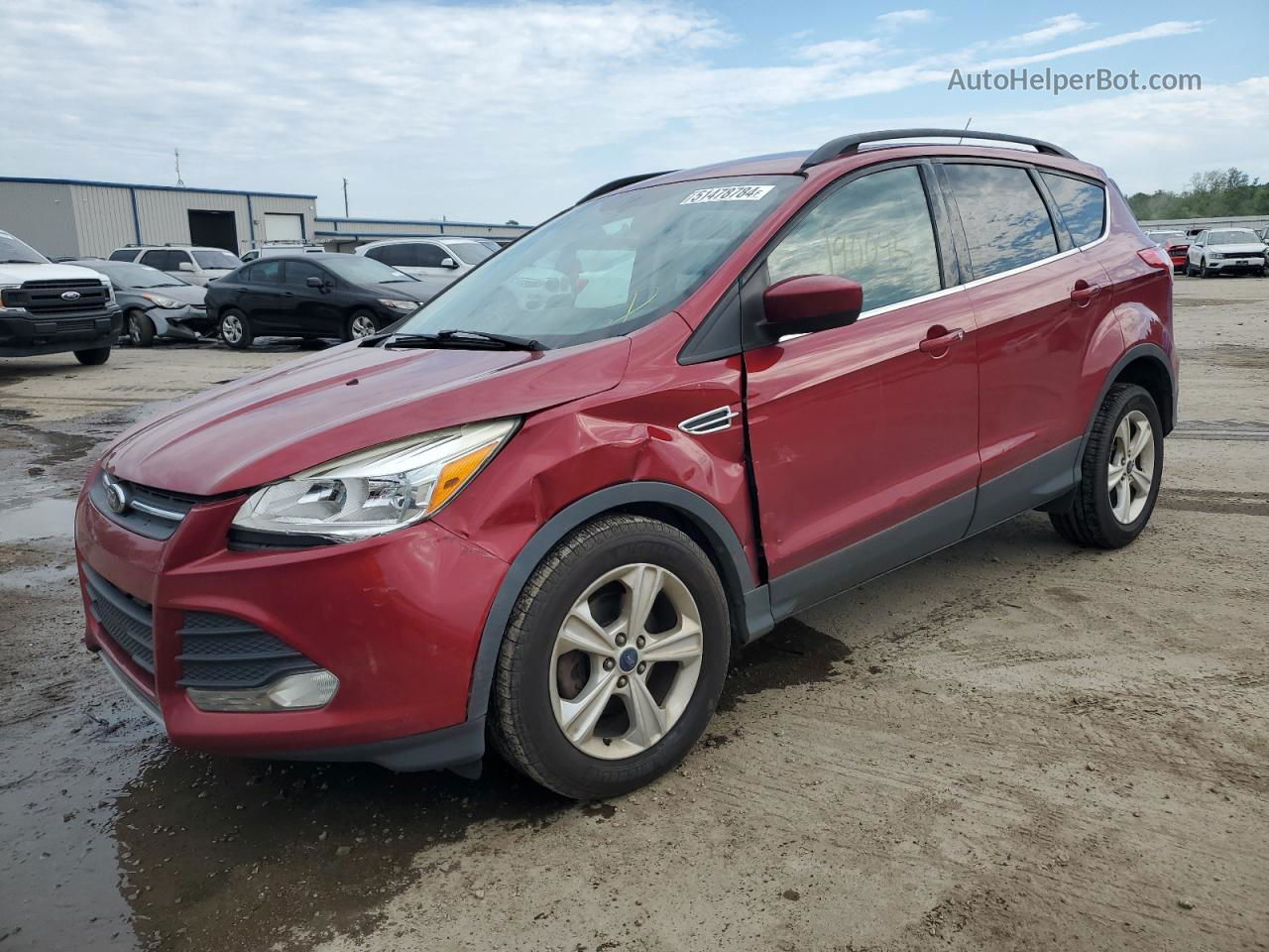 2014 Ford Escape Se Бордовый vin: 1FMCU0GX5EUE32826