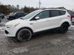 2015 Ford Escape Se White vin: 1FMCU0GX5FUA37644