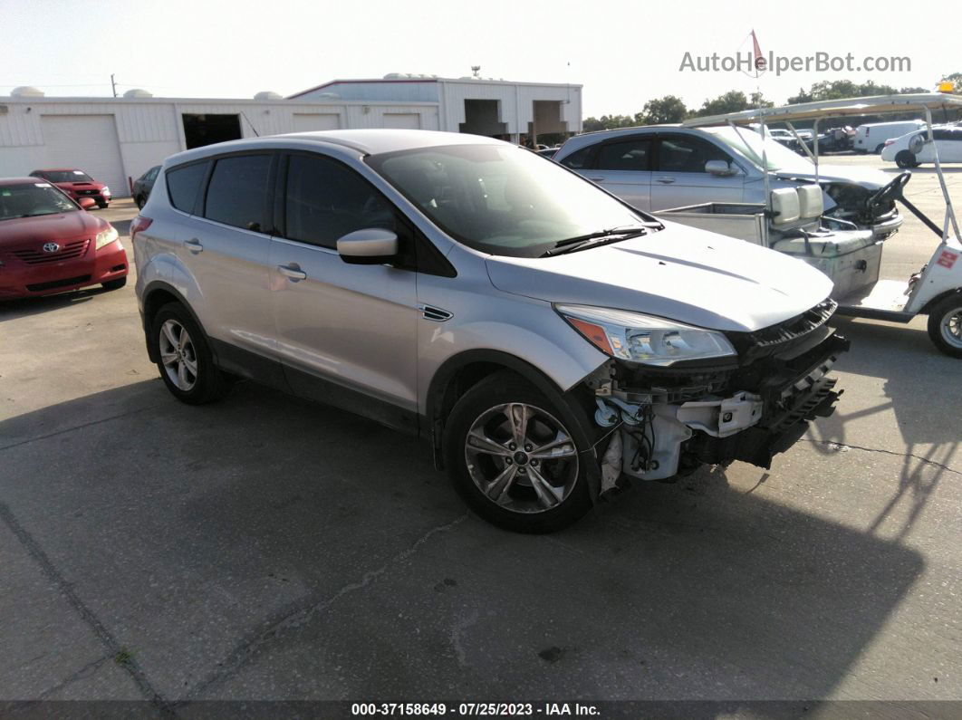 2015 Ford Escape Se Silver vin: 1FMCU0GX5FUA87797