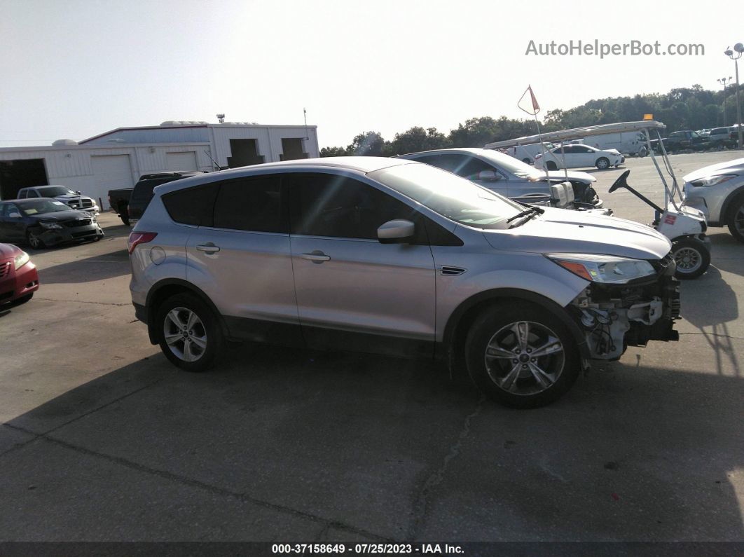 2015 Ford Escape Se Silver vin: 1FMCU0GX5FUA87797