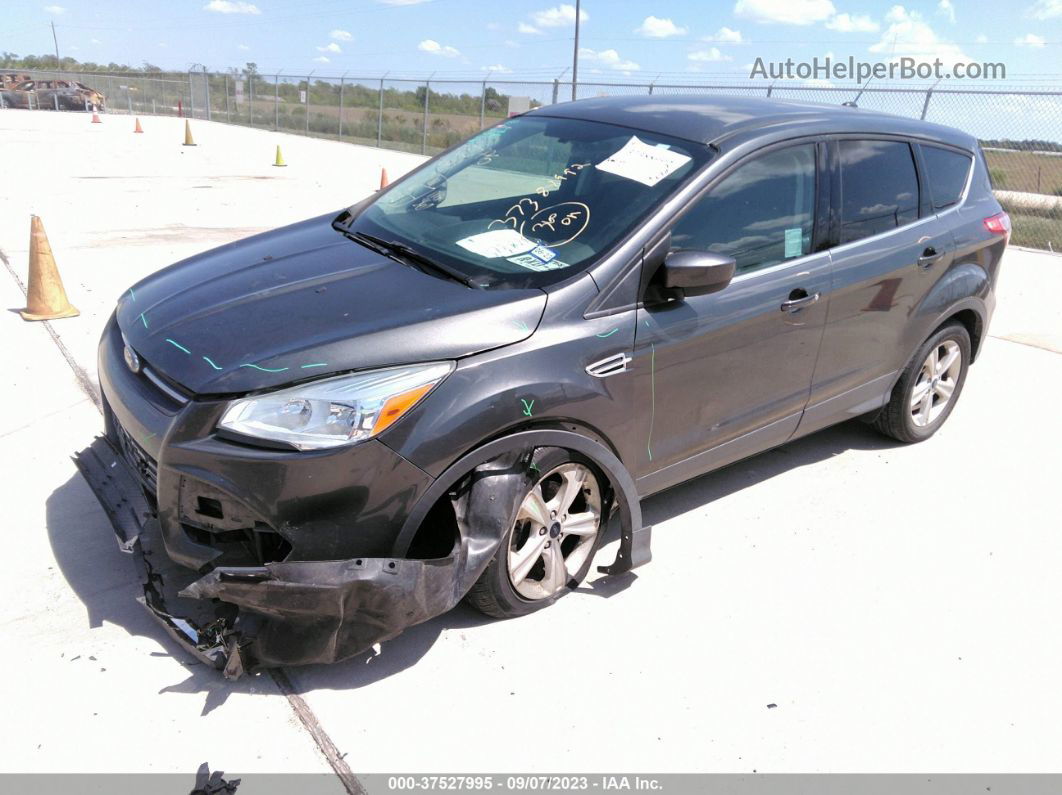 2015 Ford Escape Se Gray vin: 1FMCU0GX5FUB07594