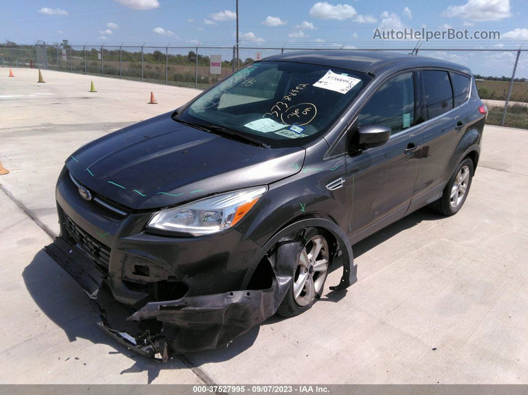 2015 Ford Escape Se Gray vin: 1FMCU0GX5FUB07594