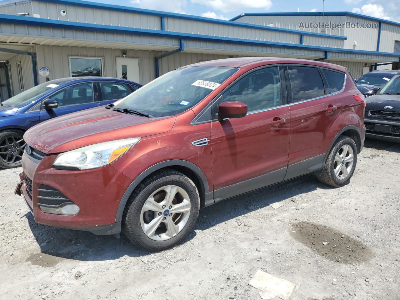 2015 Ford Escape Se Красный vin: 1FMCU0GX5FUB59887