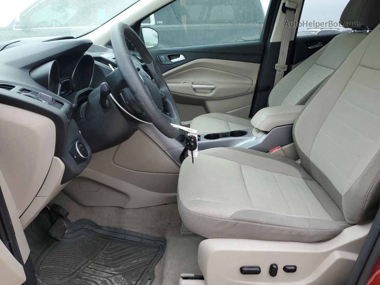 2015 Ford Escape Se Бордовый vin: 1FMCU0GX5FUC35334