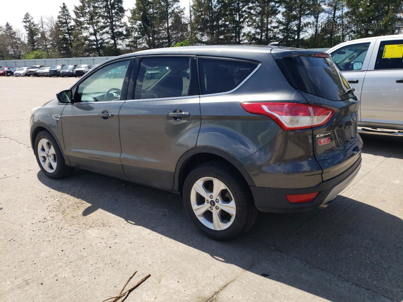 2015 Ford Escape Se Gray vin: 1FMCU0GX5FUC75672