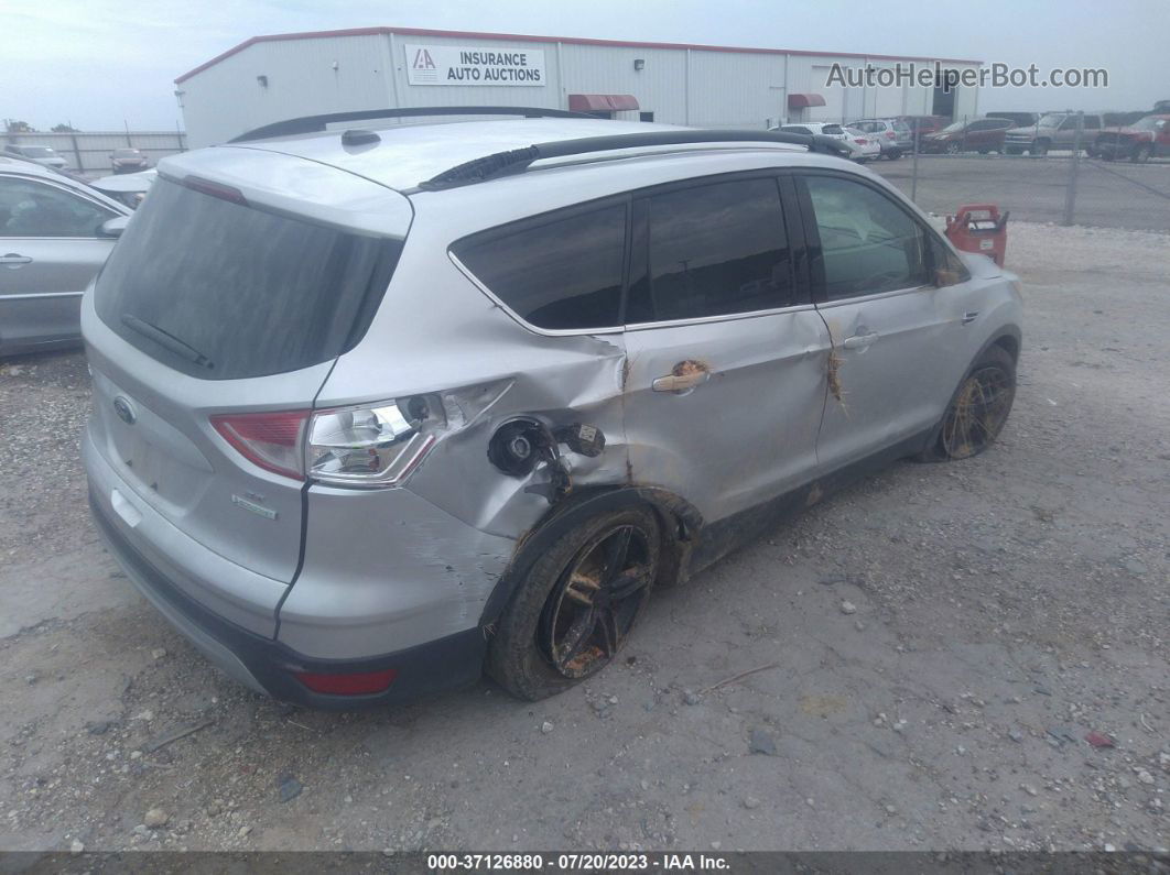 2016 Ford Escape Se Silver vin: 1FMCU0GX5GUA66448