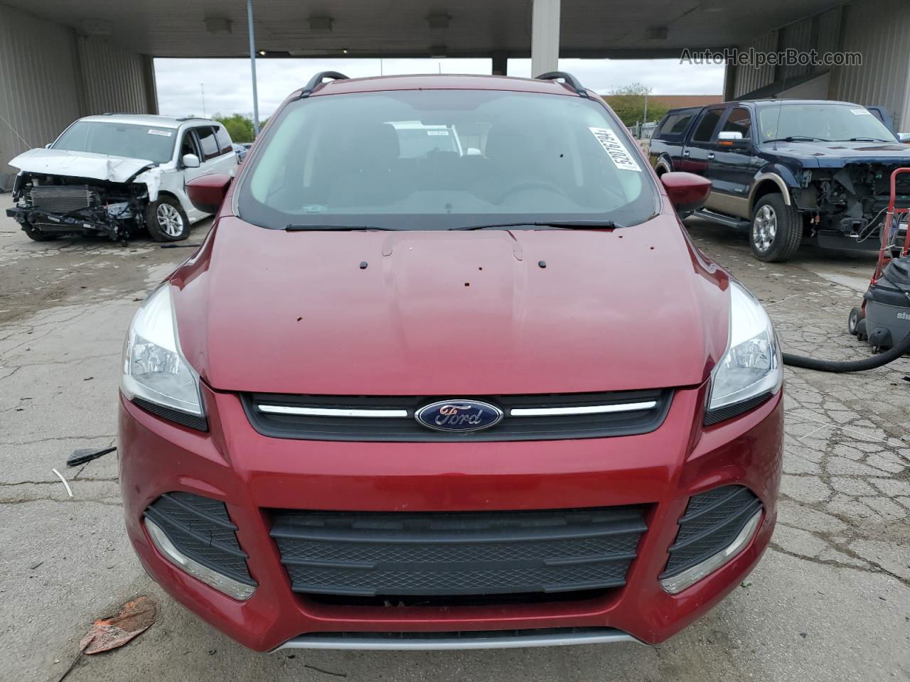 2016 Ford Escape Se Red vin: 1FMCU0GX5GUB32495