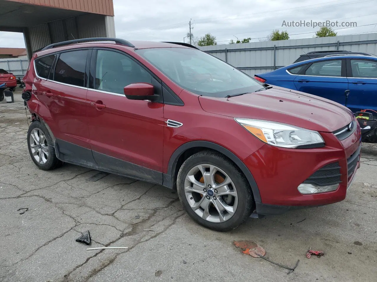 2016 Ford Escape Se Red vin: 1FMCU0GX5GUB32495