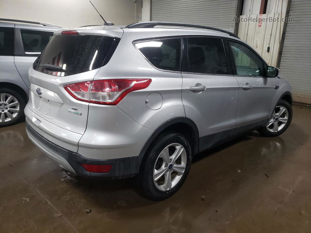 2016 Ford Escape Se Silver vin: 1FMCU0GX5GUB90896