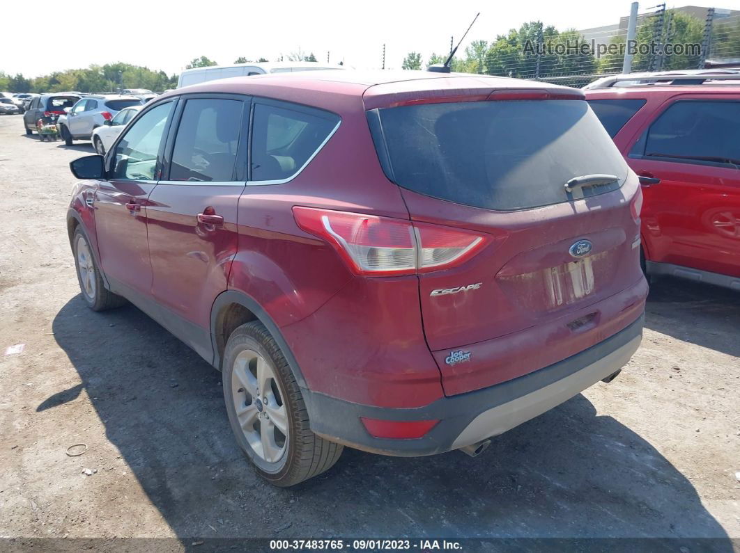 2016 Ford Escape Se Red vin: 1FMCU0GX5GUC10483