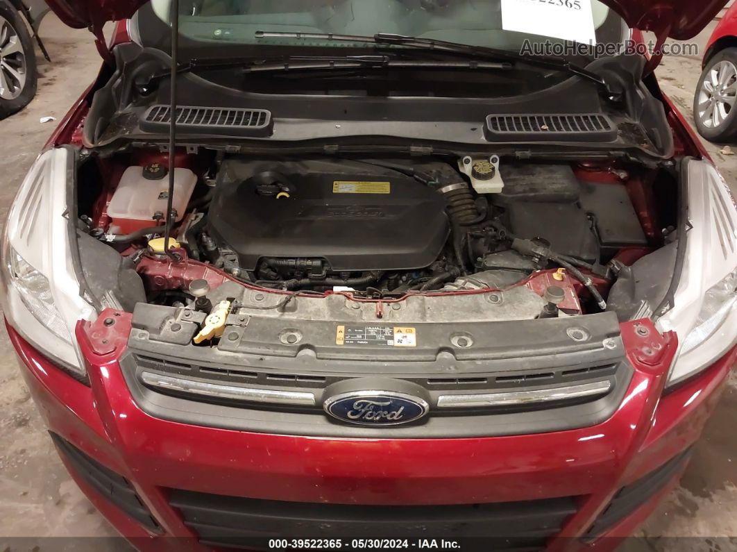 2013 Ford Escape Se Burgundy vin: 1FMCU0GX6DUA07047