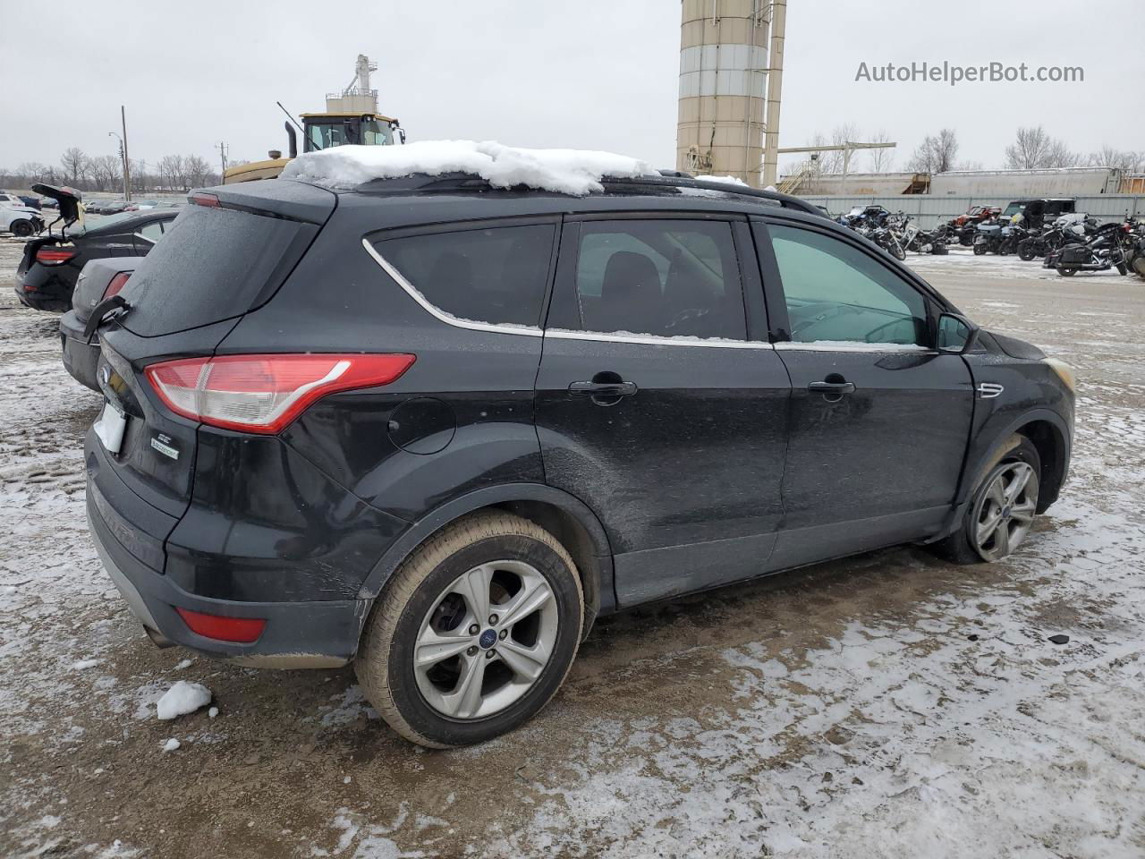 2013 Ford Escape Se Black vin: 1FMCU0GX6DUD51901