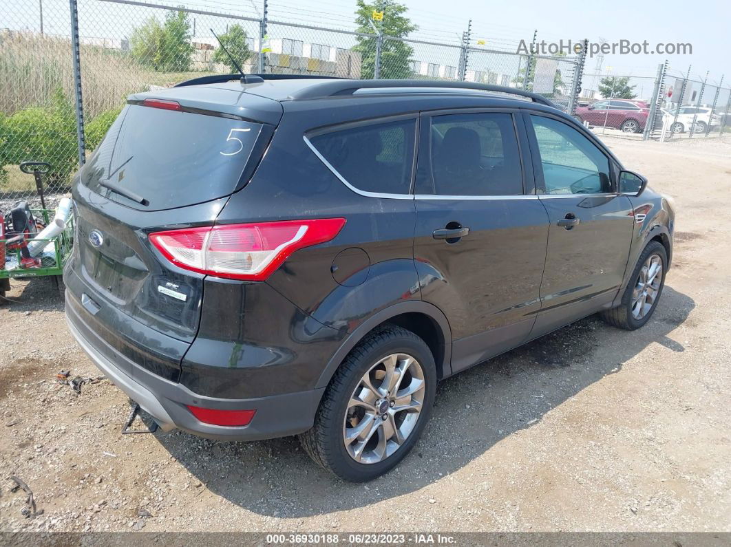 2014 Ford Escape Se Black vin: 1FMCU0GX6EUB23575