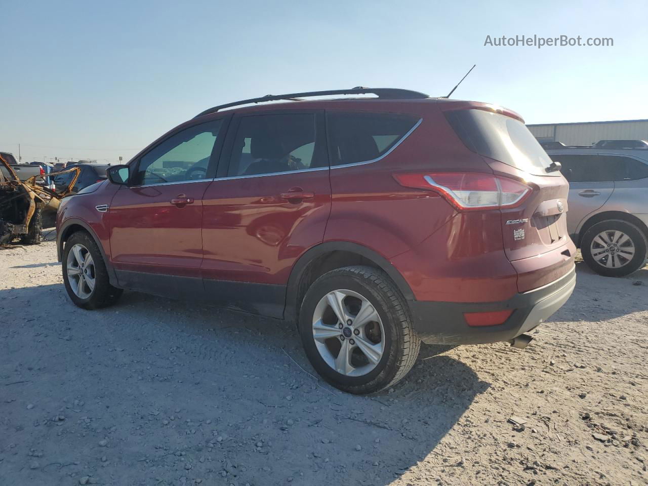 2014 Ford Escape Se Red vin: 1FMCU0GX6EUB71819