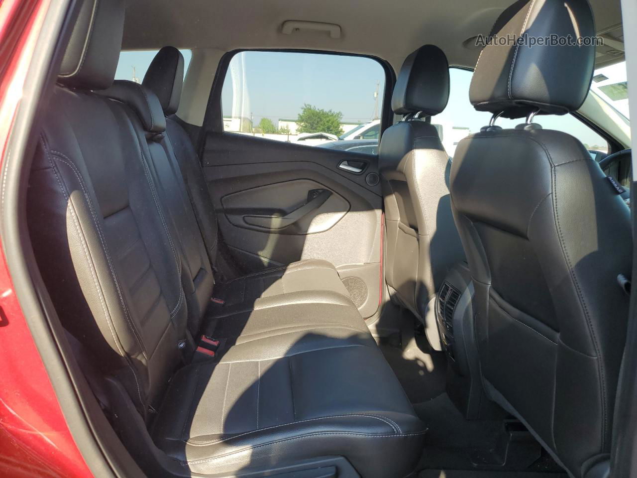 2014 Ford Escape Se Red vin: 1FMCU0GX6EUB71819