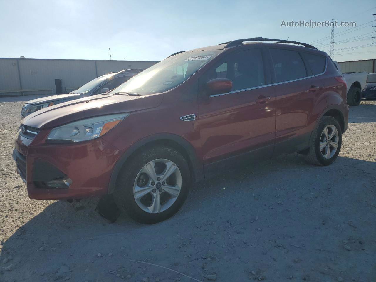 2014 Ford Escape Se Red vin: 1FMCU0GX6EUB71819