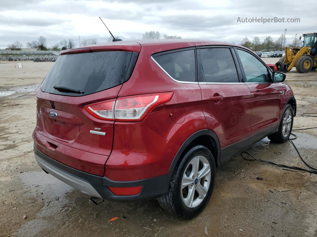 2014 Ford Escape Se Burgundy vin: 1FMCU0GX6EUC21361