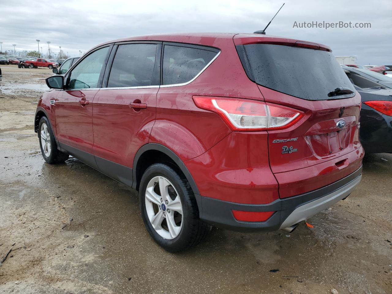 2014 Ford Escape Se Burgundy vin: 1FMCU0GX6EUC21361