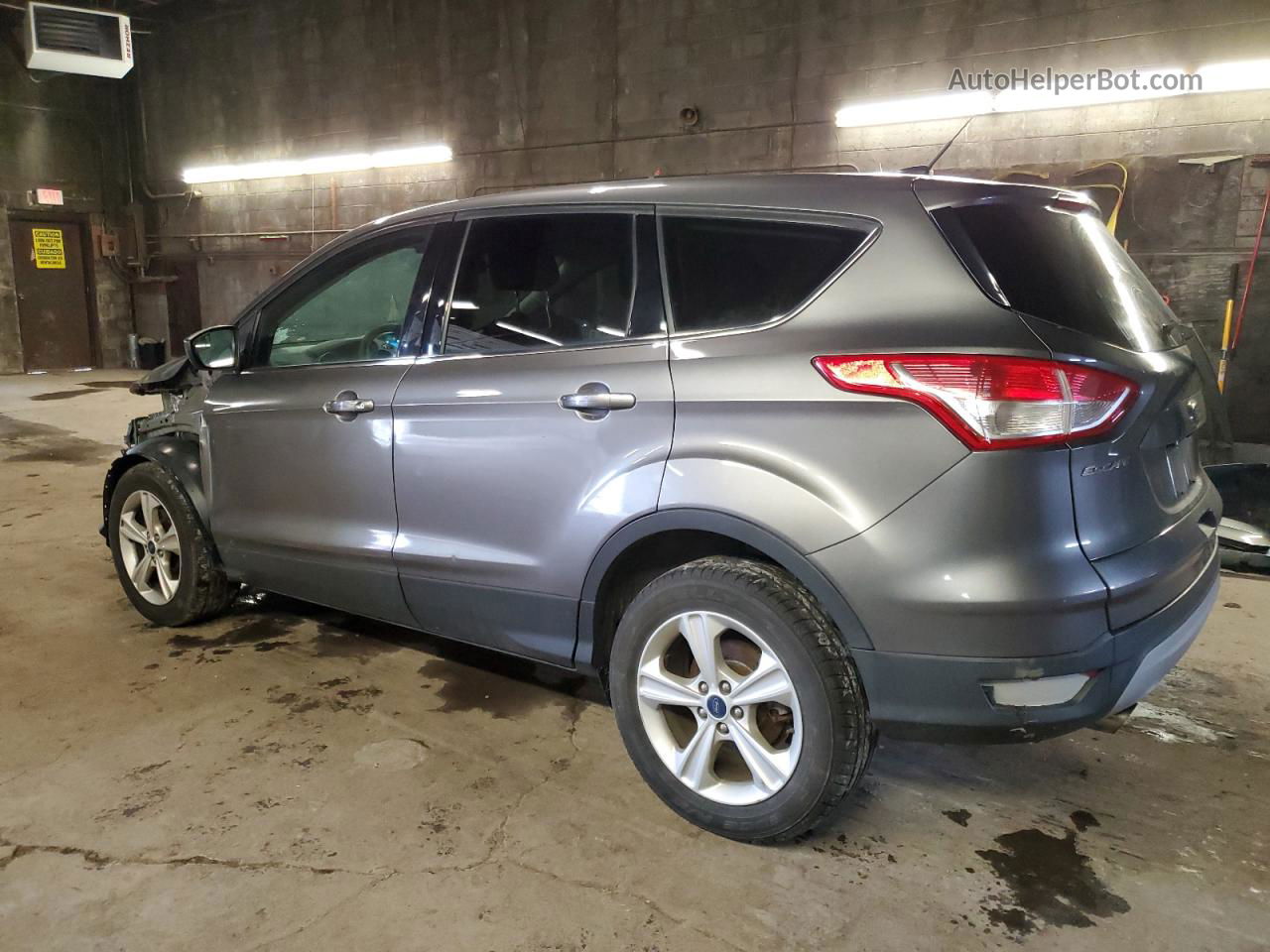 2014 Ford Escape Se Gray vin: 1FMCU0GX6EUC35566