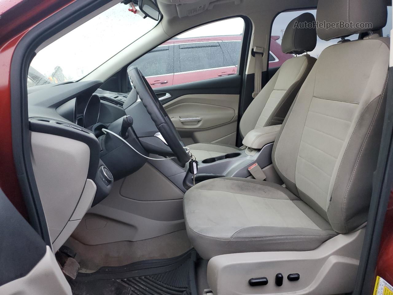 2014 Ford Escape Se Красный vin: 1FMCU0GX6EUC36720