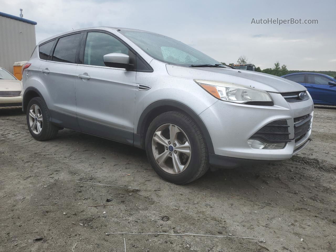 2014 Ford Escape Se Silver vin: 1FMCU0GX6EUD48594