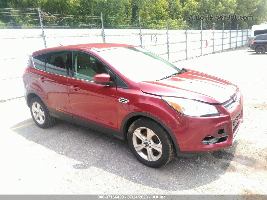 2014 Ford Escape Se Red vin: 1FMCU0GX6EUD89730