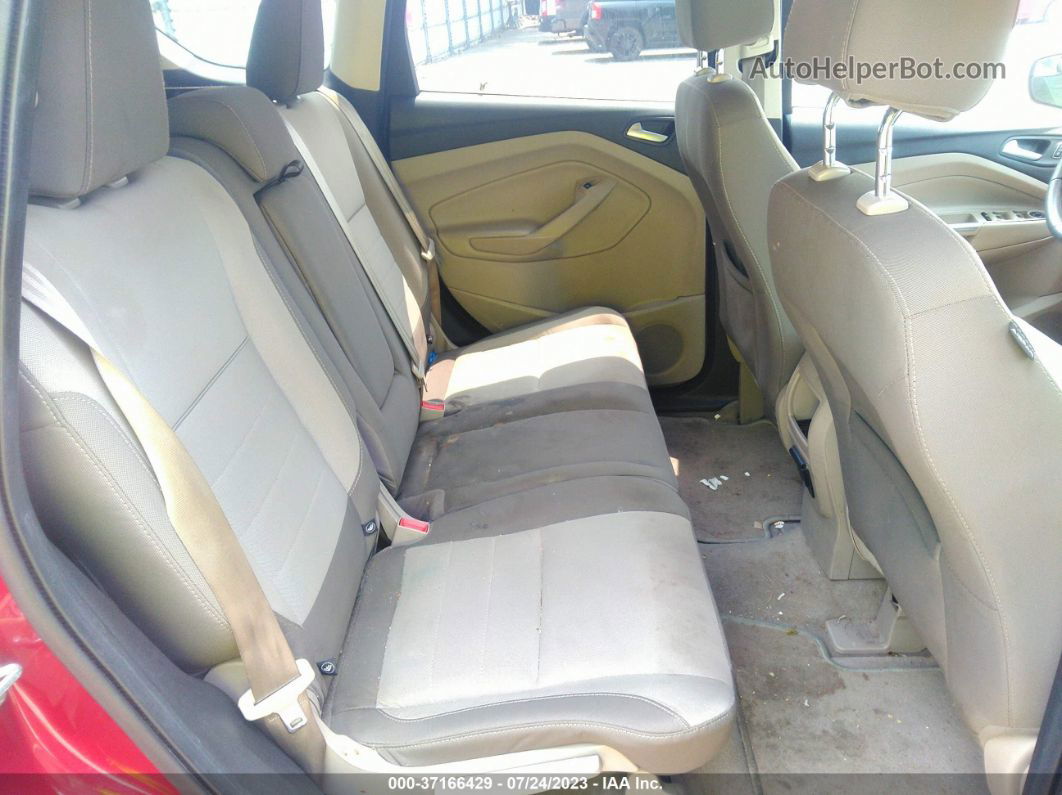 2014 Ford Escape Se Красный vin: 1FMCU0GX6EUD89730