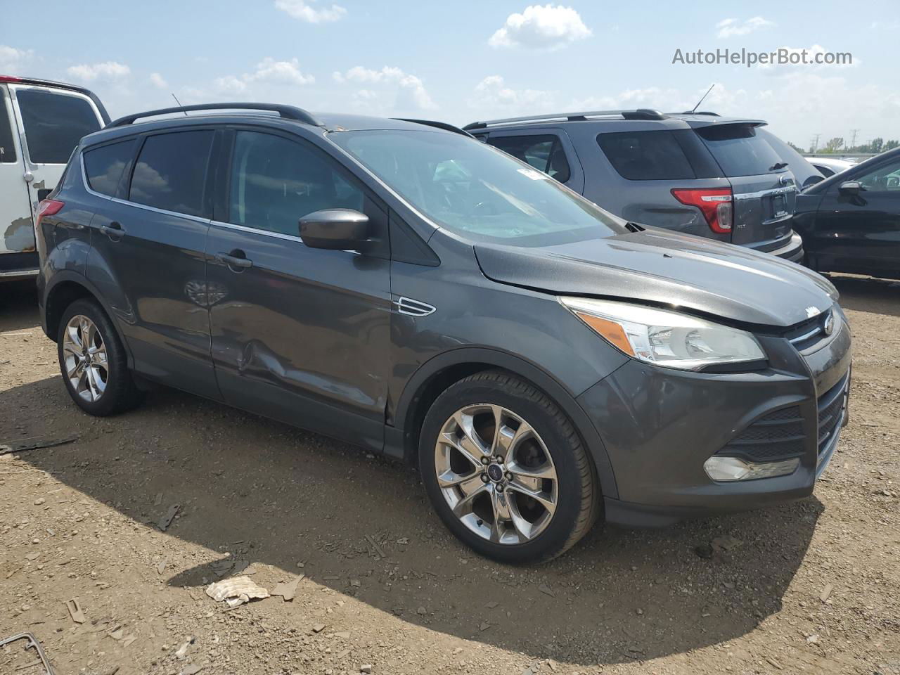 2015 Ford Escape Se Черный vin: 1FMCU0GX6FUA00005