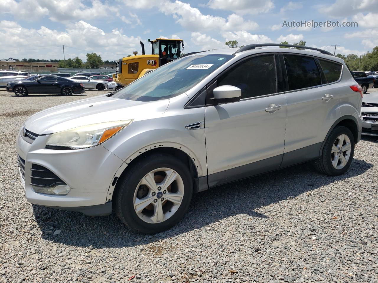 2015 Ford Escape Se Silver vin: 1FMCU0GX6FUA92880