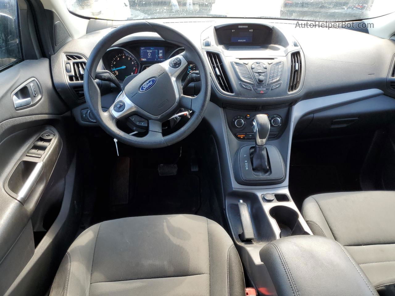 2015 Ford Escape Se Черный vin: 1FMCU0GX6FUB64886